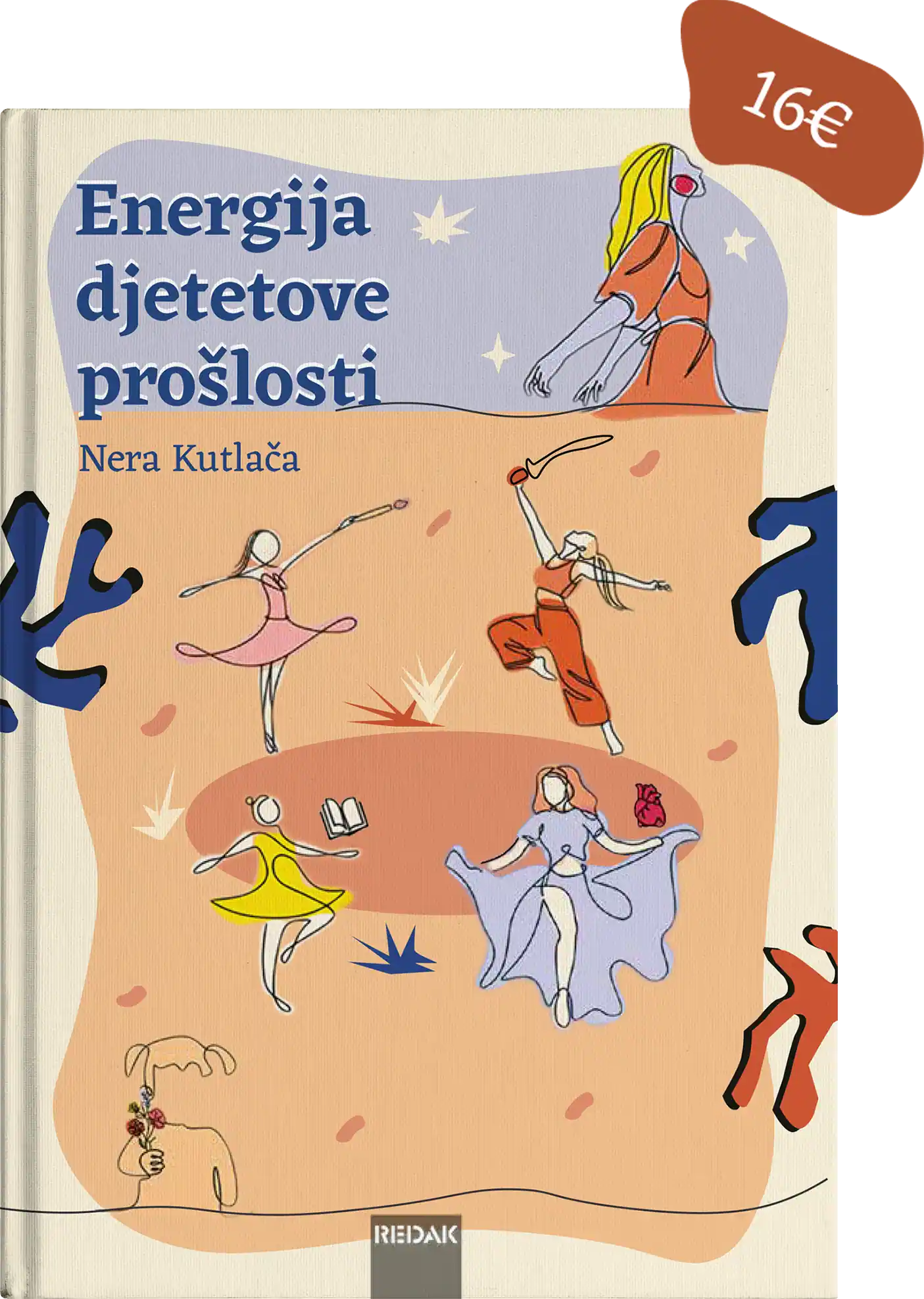 Mockup of the book Energija djetetove prošlosti